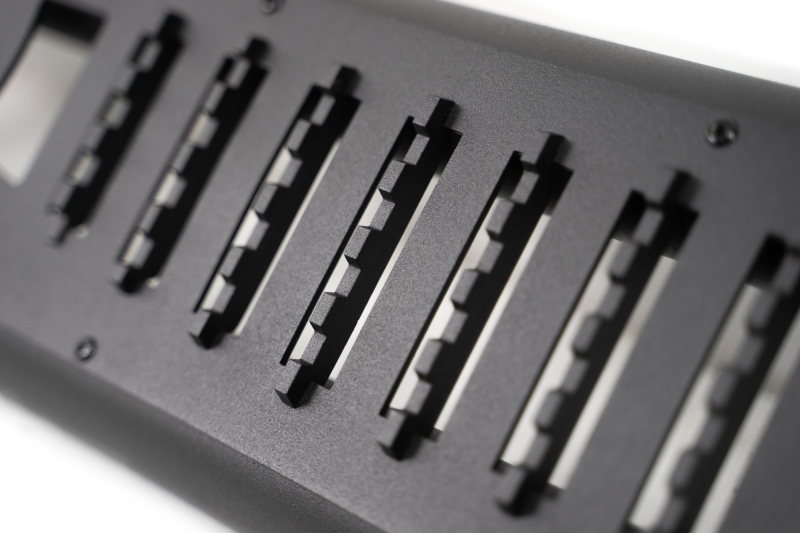 Jeep Gladiator JT Side Steps - DV8 Offroad - OE Plus - Micro-texture black - `20-`23